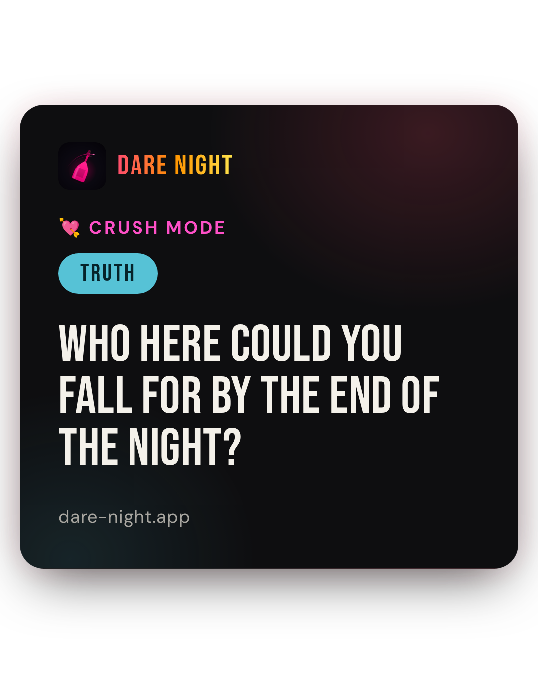 Question card